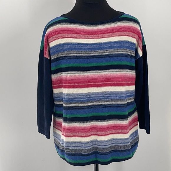 CHAPS Women’s Striped Sweater - Picture 1 of 7